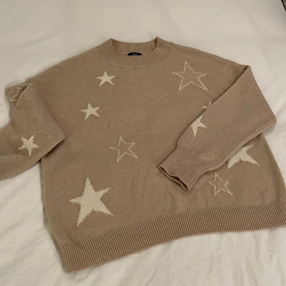 Rails star sweater sz L